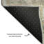 Tapis abstrait lavable à la machine de qualité supérieure Mayfield AMF2212-699624979-699624982
