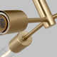 Leto 3 Light Semi Flush Mount