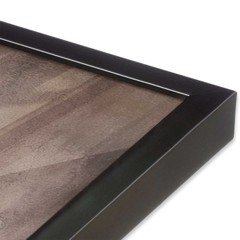 Silent Ashen Echoes, Weathered Zinc Single Picture Framed, 13.75" H x 13.75" W