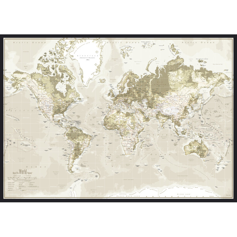 Single Picture Frame Print on Canvas, 74 cm H x 104 cm W x 4 cm D