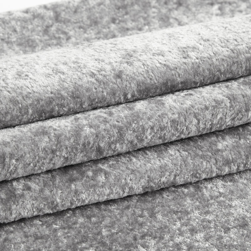Canapé-lit coquille d'œuf, Argent / polyester gris
