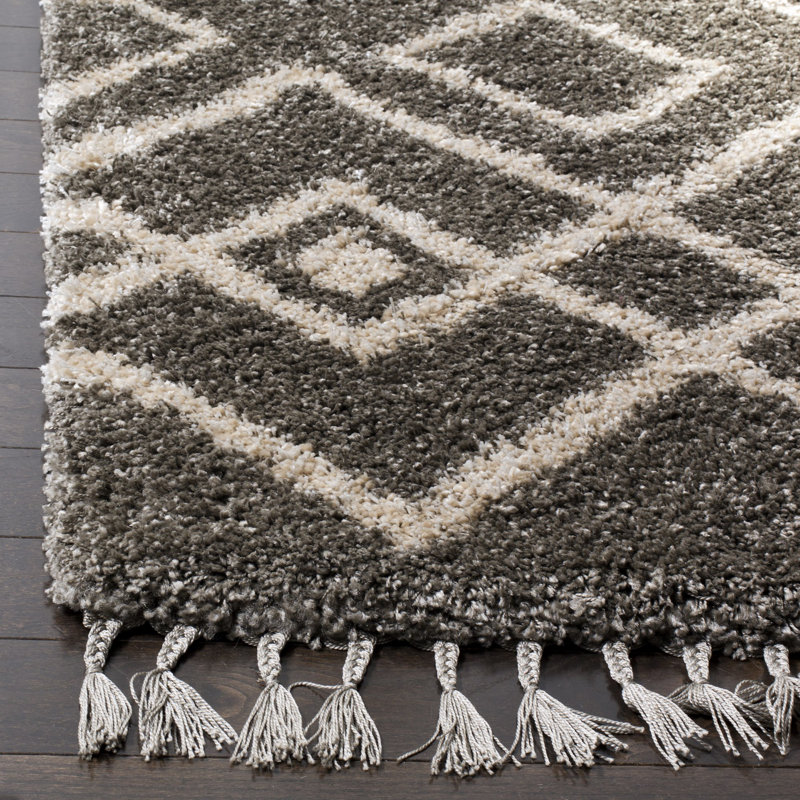 Tapis à motif géométrique Imraan Performance, Rectangle 4 pi x 6 pi