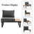 Aluminum Patio Conversation Set
