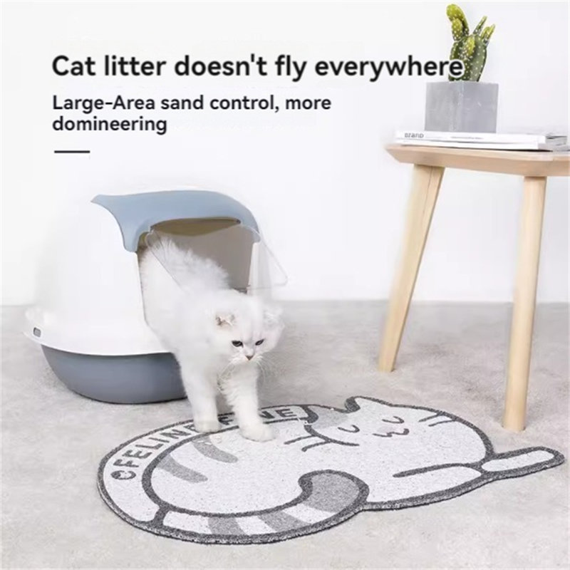 Tapis filtrant pour litière pour chat