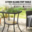 2 - Person Patio Dining Set with Square Table-2068200581