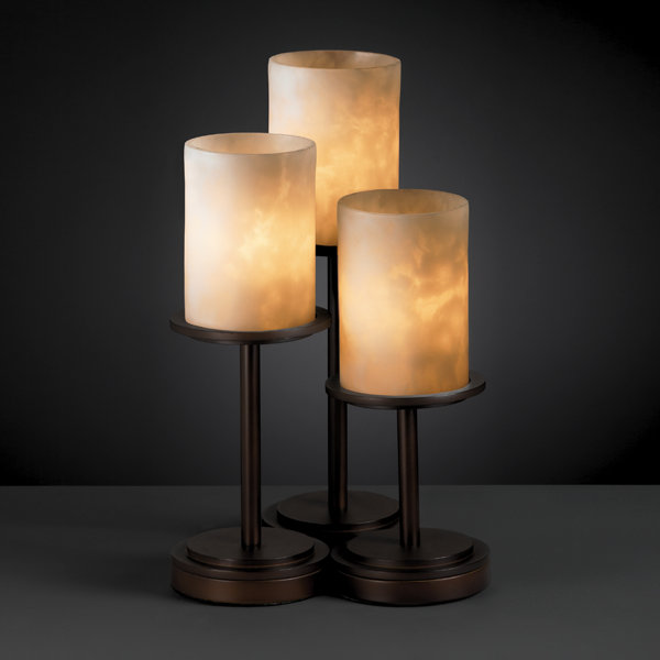 Healion Metal Table Lamp, Dark Bronze
