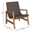 Aero Outdoor Teak Lounge Chair
