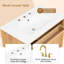 Meuble-lavabo 30 po à grain de bois naturel avec lavabo en céramique
