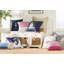 Coussin décoratif rayé carré-20529919-20529912-36231542