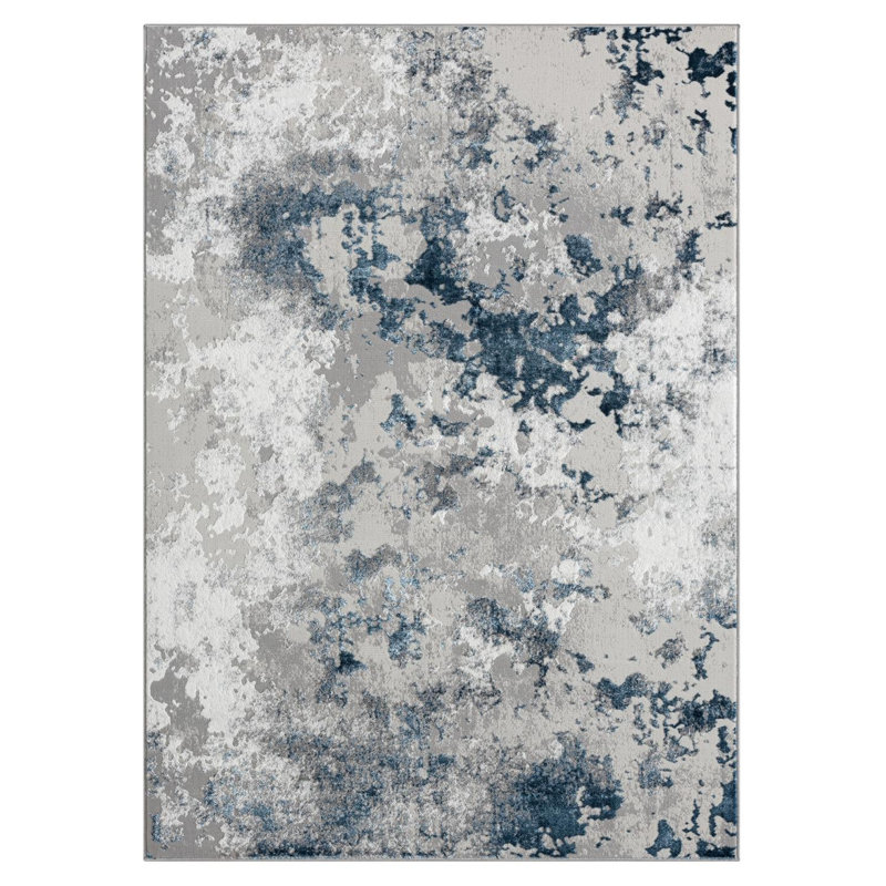 Tahany Abstract Indoor Rug, Rectangle 6'6" x 9'4"