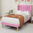 Sutter Upholstered Wingback Bed-1233515340-1233363039