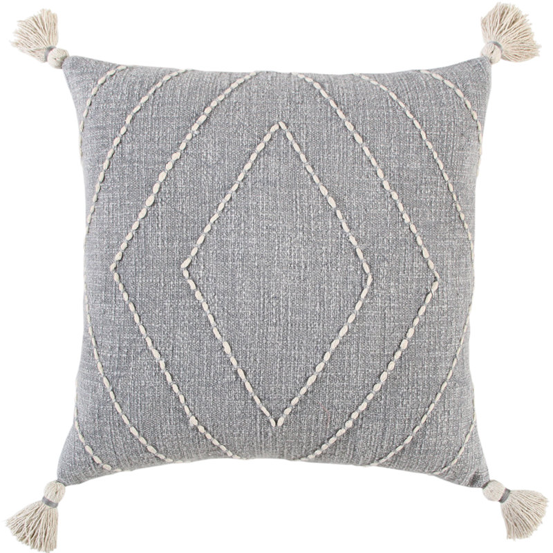  Square Cotton Pillow Cover & Insert