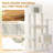 64 Inches Multi-Level Large Cat Tree-2070699163