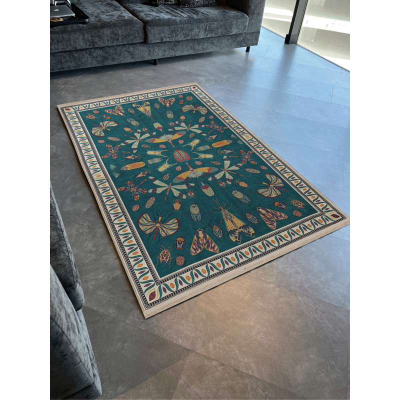 Tapis rectangulaire Asenet, Tapis de couloir 2 pi 8 po x 6 pi 7 po