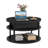 Rothwell 31.5"W Lift Top Extendable Round Frame Coffee Table with Storage-355690797-378551254