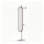 Portemanteau pivotant en acier inoxydable