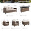 Ensemble de conversation d'extérieur en osier pour 9 personnes avec chaises pivotantes-102528674-100537950