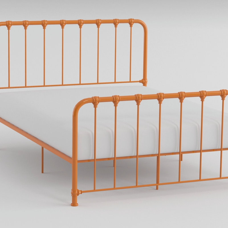 Lit plateforme Lueras, Double, Gris