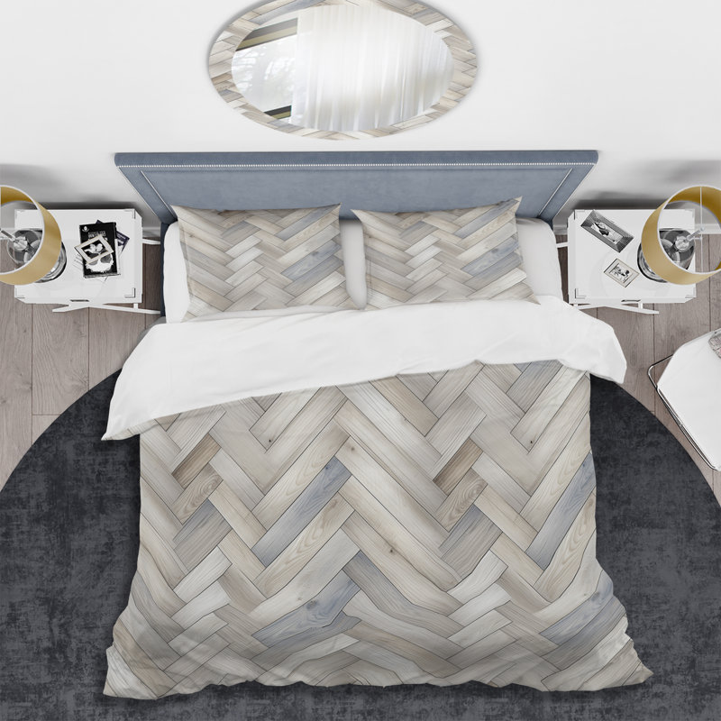 Nordic Elegance - Ensemble de housse de couette moderne - Microfibre de polyester