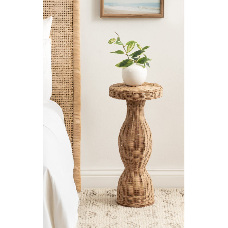 Sculptural Round Boho Drink Table