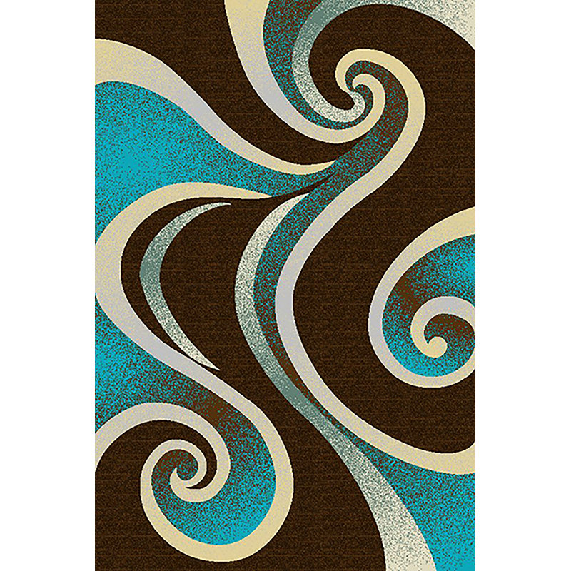 Mccampbell Abstract Indoor Rug, Rectangle 5' x 7'