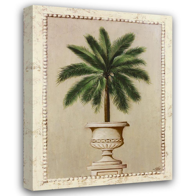 Art sur toile tendue Lark Manor ™ Welby Gallery: Palm Call I 70710, H 18 po x l 15 po