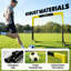 SPORTNOW 5 x 3.5ft Pop Up Football Goal with Carry Bag, Easy Setup