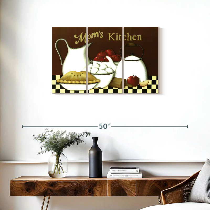 Plaque murale Kema Mom's Kitchen, H 20 po x l 33 po