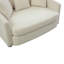 Fauteuil d'appoint en chenille surdimensionné-701439375