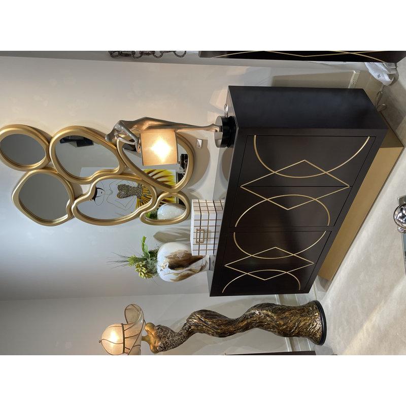 Wood Flat Wall Mirror