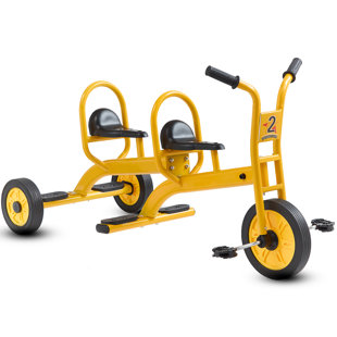 Tricycle For Toddler Ages 3+, Preschool Trike Bike With Non-slip Pedal And Airless Rubber Wheels
