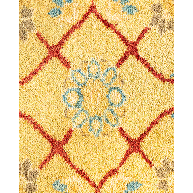 Vasudeva One-of-a-Kind 8'2" x 9'3" Hand Knotted Area Rug