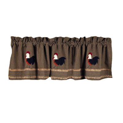 Charton Cotton Plaid Window Valance