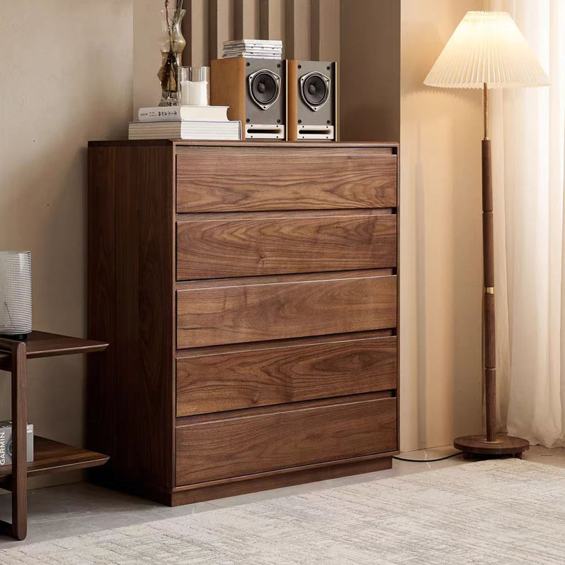 Commode d'appoint en cire de bois