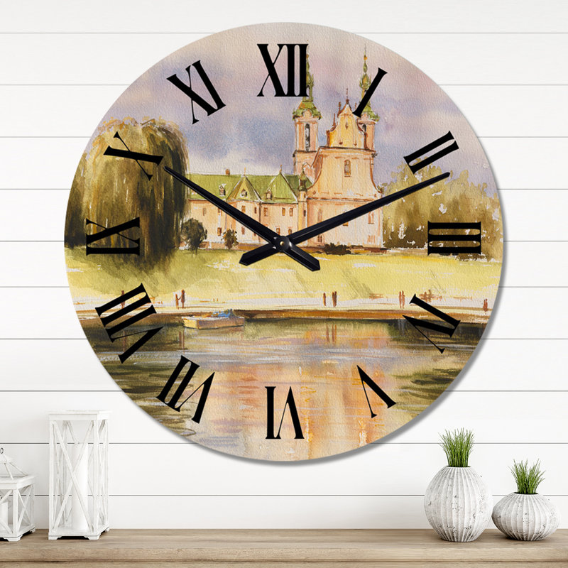 Horloge murale The Lake, Moyen