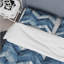 Ensemble de housse de couette transitionnelle Blue Chevron Glam V-109161154