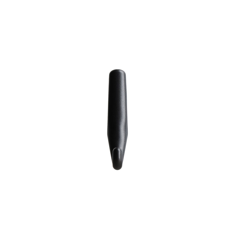 Single Robe Hook, Black