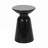 Patio Side Table Set With Round Top and Metal Base-1544200224