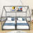 Pevely Twin Size House Platform Beds with Slats-1608135622