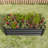 Metal Raised Garden Bed, Rectangle Raised Planter 4×2×1Ft  For Flowers Plants, Vegetables Herb-521466879