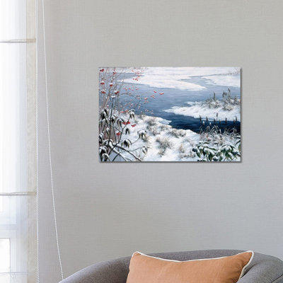Winter by Peter Motz - Wrapped Canvas Print