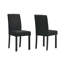 Modern Fabric Upholstered Dining Chairs, Set of 4