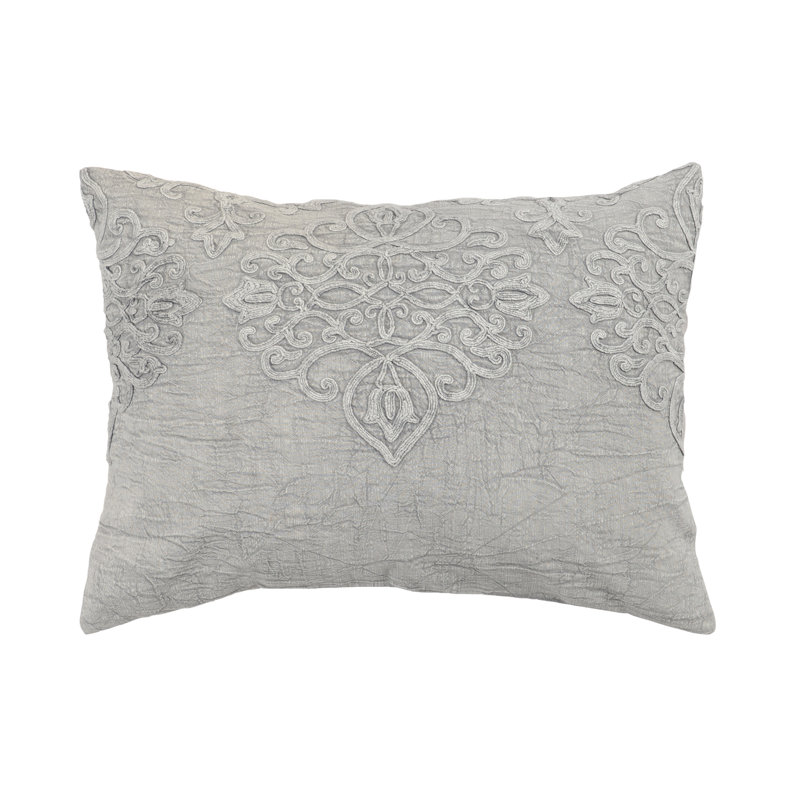 Reagan Damask Cotton Pillow Sham