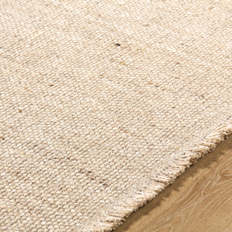 Tapis d'intérieur fait à la main Galey Alix x Livabliss Bronson, Tanné, Rectangle 9 pi x 12 pi