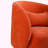 Huertes Upholstered Swivel Armchair-1240073371