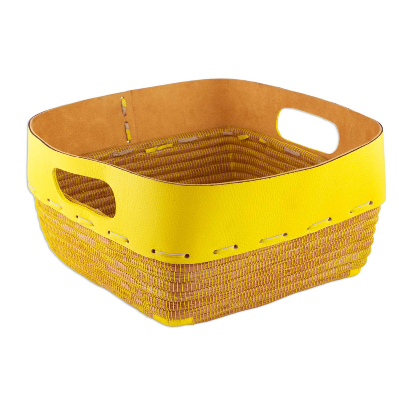 Panier en faux cuir Bjarnhildur Sunny