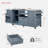 Outdoor Kitchen Island With Stainless Steel Top, 1 Drawer, Storage Shelves, Sturdy Spice Rack, Paper Towel Rack, 5 S-hook Hangers, And A Bottle Opener-858196583