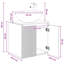 Single Bathroom Vanity with Ceramic Basin-1640404080