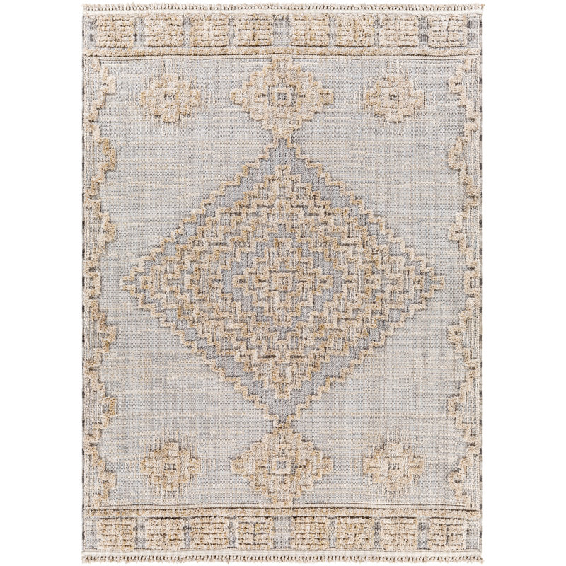 Howden Moroccan Indoor Rug, Rectangle 6'7" x 9'