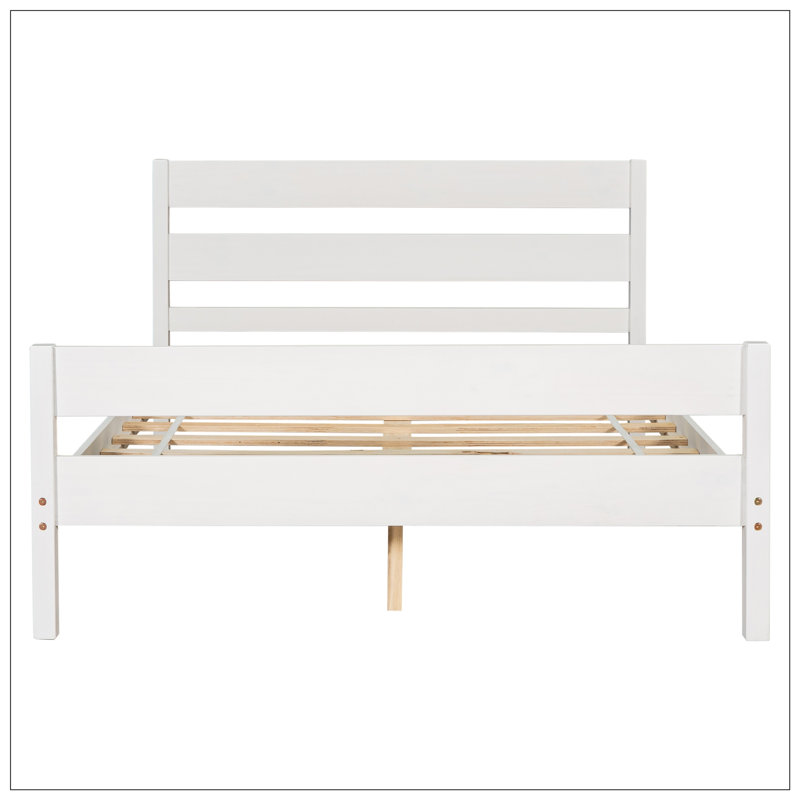 Lit pour chambre à coucher, Blanc